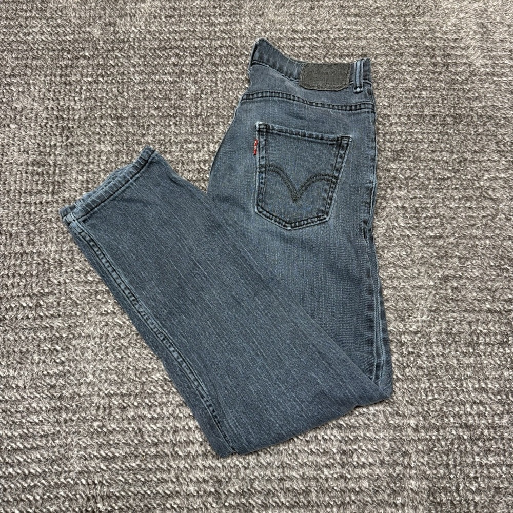 VTG Levi's 511 Jeans Womens 27x27 Blue Denim Light Wash Everyday Wear Skinny Leg